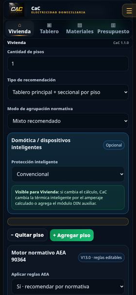 Vivienda y cálculo normativo